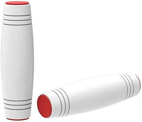 Lesen Amazing Desktop Flip Toy Stress Reliever Fidget Rolling Stick Tumbler Toy - Perfect for ADD / ADHD / Anxiety / Autism And Stress Relief Adult Children,Office Desk Gadget (white, wood)