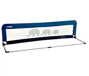 LuvLap Bed Rail Guard For Baby Safety (15 x 7 x 82.5 cm) -1 Pc -(Blue)