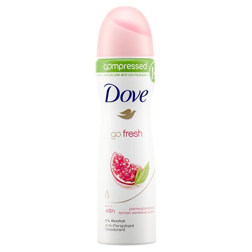 Dove Go Fresh Pomegranate Aerosol Anti-Perspirant Deodorant Compressed, 75 ml