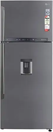 LG 471L 3 Star Frost-Free Inverter Wi-Fi Water Dispenser Double Door Refrigerator (GL-T502XPZ3, Shiny Steel, Convertible with Door Cooling+)