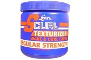 LUSTER'S S-CURL Texturizer Wave & Curl Crème Regular 15oz/425g