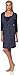 Be Mammy Maternity Night Dress Galla (Dotted/Dark Blue, L)
