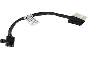 LPUK Charging Port compatible with Dell Inspiron 3780, 15 5570, 15 5575, 5770 p/n: CN-02K7X2, 02K7X2, 2K7X2, DC301011800, DC301011B00 - Replacement DC Jack Power Connector Socket