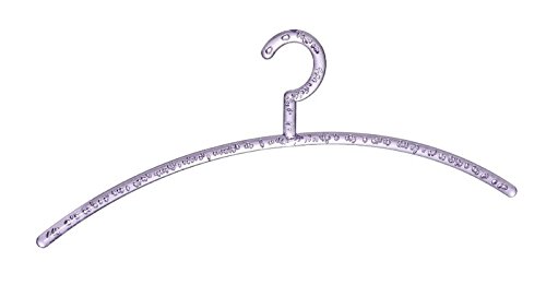 Preisvergleich Produktbild 3x Wenko 14110100 Küchendoppelhaken Kleiderbügel Bubble, lila