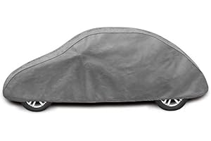 ROAD CLUB Housse de Protection carrosserie extérieur pour New Beetle, Taille 410 à 430 cm, imperméable, Anti-UV et Respirante
