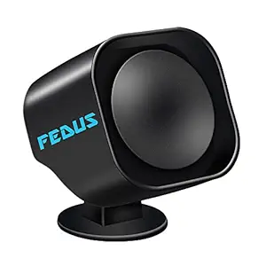 FEDUS 12V 110db Super Loud Universal Tuk Tuk Car Motorcycle Vehicle Reverse Gear Safety Horn Car Reverse/Back Gear Tuk Tuk Horn,Car Reverse Safety Device Reverse Beeper Buzzer for All Car Model,Pack 1