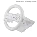 Produktbild High Performance Racing Game Lenkräder Lenk Racing Wheel Griff Grip Geeignet für Wii Mario Kart Weiß - Weiß