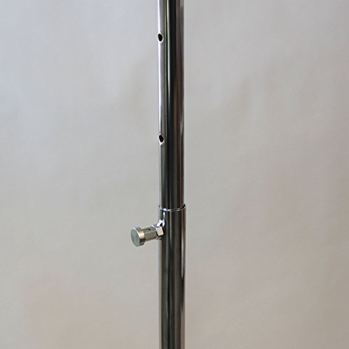 Reiserollständer höhenverstellbar klappbar verchromt (150cm Breite) - 4
