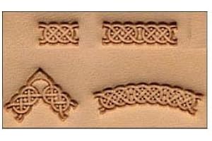 4 Piece Celtic Leather Stamp Set by Tandy Leather
