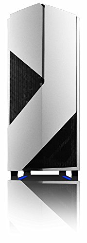 VIBOX Rapture XR780-180 Komplett-PC Paket Gaming PC – 4,0GHz i7 10-Core Prozessor, GTX 1080, leistungsfähig, Wassergekühlter Desktop Gamer Computer mit Spielgutschein, 3x Dreifach 27″ Monitor, Roccat Tastatur, Gamer Mouse, Windows 10, Weiß Innenbeleuchtung, lebenslange Garantie* (3,0GHz (4,0GHz Turbo) Intel i7 6950X Extreme Broadwell 10-Core Prozessor, MSI NVIDIA GeForce GTX 1080 8GB ARMOR Grafikkarte, 64GB Team 2133MHz DDR4 RAM, Samsung 1TB SSD, Corsair H100i GTX Wasserkühler, NZXT Gehäuse) - 8
