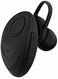 Bluetooth 4.0 Headset, Wireless HandsFree Noise Cancelling In-Ear Earpiece with Microphone for Office/Travel/Drive/Workout, Compatible with iPhone Andoid Bluetooth Enabled Devices - Black