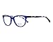 Produktbild Kenzo Brille (KZ-2236 02) Acetate Kunststoff kristall blau - bedruckt kristall