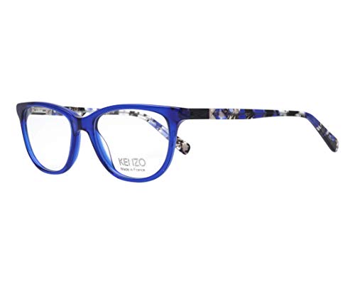 Preisvergleich Produktbild Kenzo Brille (KZ-2236 02) Acetate Kunststoff kristall blau - bedruckt kristall