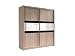 Produktbild Kleiderschrank, Breite: 180 cm, Farbe: Sonoma Eiche
