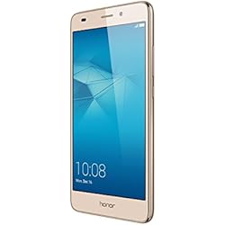 Honor 5C - Smartphone Libre de 5.2" (Android, cámara 13 MP, 16 GB, Octa-Core 2 GHz, 2 GB RAM), Color Dorado