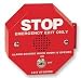 Produktbild Pike & Co® Marken – Exit Stopper – Rot/9 V [1 Stück] – W/min 3 Jahre Garantie