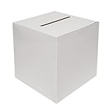 Hucha White Wedding Card Boxes 30cms x 30cms x 30cms