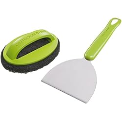 Outdoorchef Set de Nettoyage, Vert, Noir, Argent, 15 x 26,5
