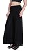 Trendy Thread Premium Stylish Stretchable Black Solid Palazzo RS.385.00