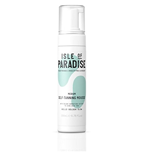Isle of Paradise - Mousse autoadhesivo, tamaño mediano, 200 ml