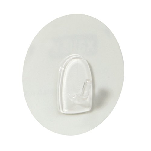 Xavax Klebepads mit Kunststoffhaken, wiederverwendbar, 5 Stück - 8