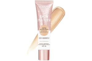 L'Oreal Paris Make-Up Designer Skin paradise Water-Cream Hidratante con Color y Spf 20, Tono Piel Claro Light 01 39 g