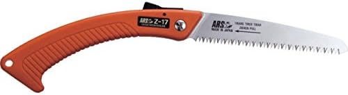 Elite Choice ARS Z-17 Folding Pruning Saw with Plastic Grip Handle &amp; 170mm Turbocut Straight Blade Overall 383mm Long (1) - Min 3yr Warranty
