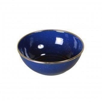 Relags Emaille Schüssel Cuenco, Unisex, Azul, 15 cm