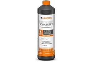 Ambratec Aquabase V entfernt Verunreinigungen von pflanzlichen und mineralischen Ölen oder Fetten, Trennmitteln, Wachsen, frischen Farbresten, schmierige Verschmutzungen, Ruß