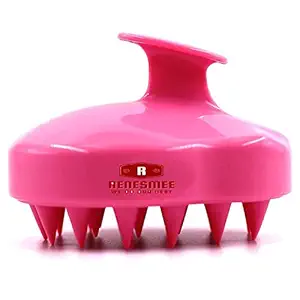 RENESMEE Handheld Scalp Manual Massager Shampoo Brush for Hair Washing, Silicone Head Body Massager Brush, Shampoo Scalp Shower Hair Brush Hair Washing Massager Brush