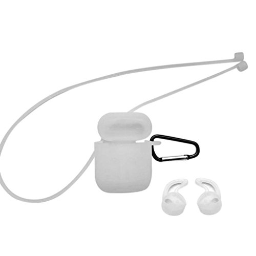 Preisvergleich Produktbild fish Für Airpods Drahtlose Kopfhörer-Kopfhörer-Box beweglichen Silikon-Kasten-Abdeckung Staub-Beweis Stoß- Shell