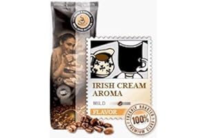 ‎COFFEE-NATION Coffee-Nation Aroma-Kaffee Irish Whiskey & Cream 1000g Bohnen | Spitzenqualität | Kaffeeliebhaber