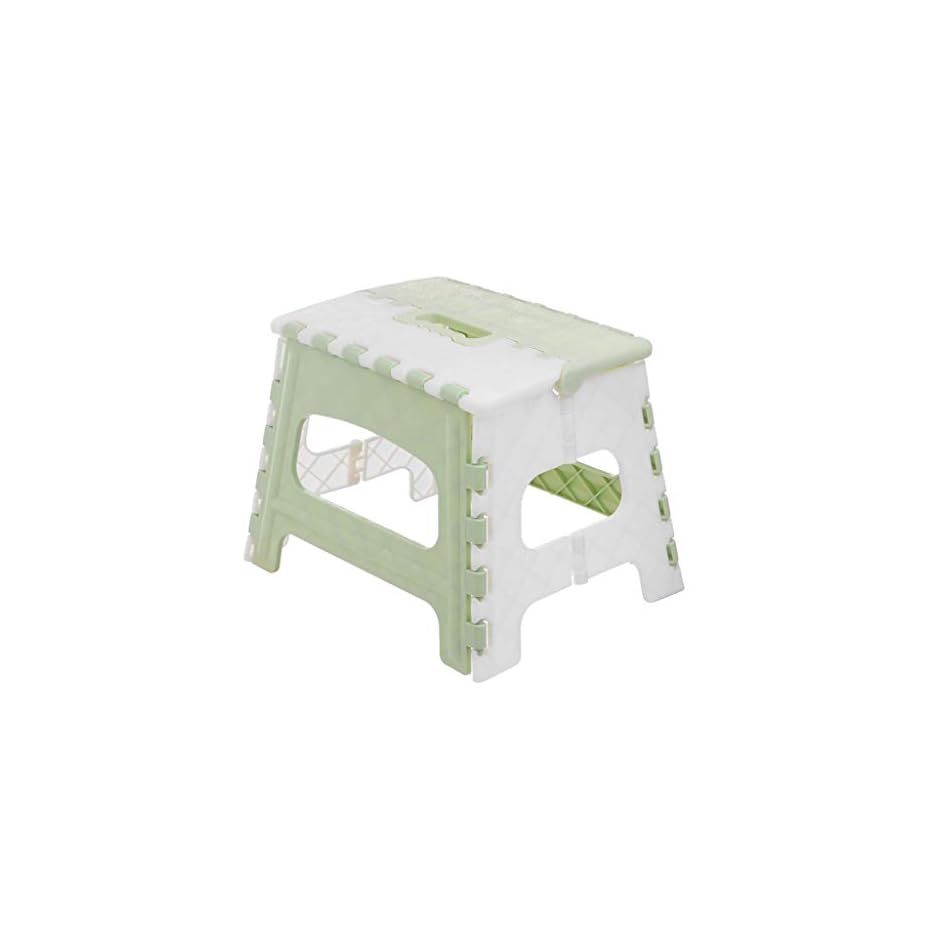 HomeDecTime Tritthocker Klapphocker Kunststoff Faltbar Küchenhocker