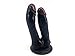 Produktbild SMCOOL Double-Headed Dild Anal Clitoris Massage Weibliche Masturbation Fun Adult Sex Supplies 16.9cm 17.8cm Silikon , black