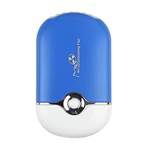 Preisvergleich Produktbild Peanutaod Mini tragbare Handheld Schreibtisch Klimaanlage 400mAh Lithium-Batterie Befeuchtung Kühler USB wiederaufladbare Lüfter