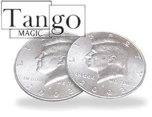 Preisvergleich Produktbild Doppelseitige Münze - ½ $ - Zaubertrick