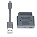 Produktbild Retro Empfänger-Adapter, neue schwarze Griffe Retro drahtlose Gamepads Empfänger SNES/für SFC Version für 8Bitdo PS3 PS4 für Wii mote für Wii U Proo