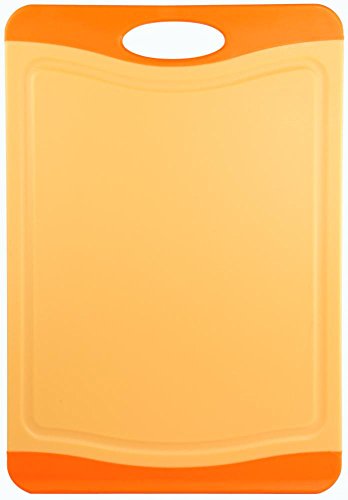 culinario 4er Set Schneidebretter mit Hygiene-Schutz, 4 Größen, Farbe: orange - 2