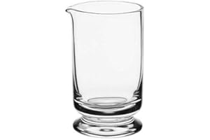 COCKTAIL7 Bicchiere da miscelazione 65cl per cocktail Mixing Glass con base solida bordo svasato mixer cocktail bevande attrezzature barista bar ristorante