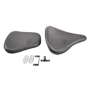 R.J.VON Premium Kabir Singh Style Full Seat Brown For RE Classic 350/500 (Black)