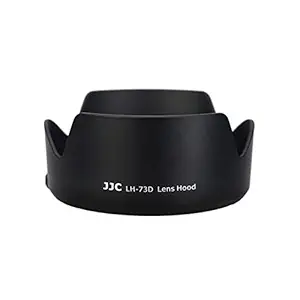 JJC LH-73D Lens Hood Compatible with Canon EW-73D EF-S 18-135mm f/3.5-5.6 is USM Lens, Black