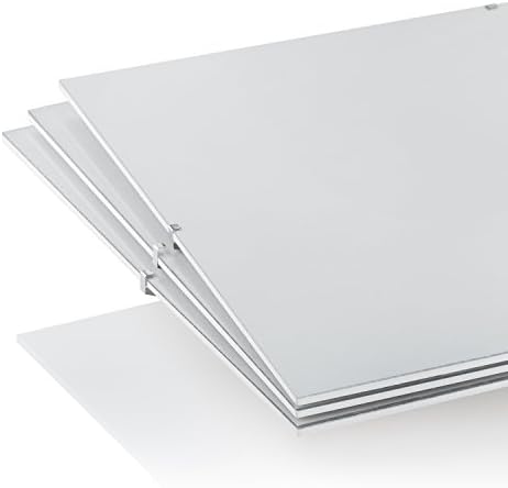 Clip Frame for Photo 18x24 cm (Approx 7x10 inch) Set of 3 * For Home and Office * Picture Poster Frames