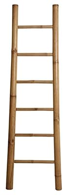 AUBRY GASPARD Echelle porte-serviettes en bambou naturel