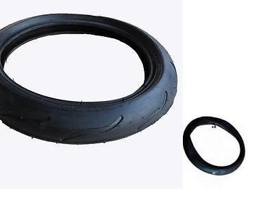 2 x NEW PHIL AND TEDS VIBE 300 x 55 TYRES AND INNER TUBES SET (ANGLED VALVE)