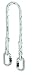 Produktbild Honeywell 1002883 Miller Lanyard, 1M, 12mm, with 2 Ml00