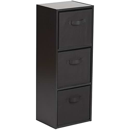 Amazon.co.uk black storage units Home & Kitchen