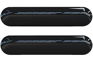 Ultion Sweet Multi-Layer Insulated Rounded 12" Letter Box Letterplate - Matching Door Furniture Available (Black)