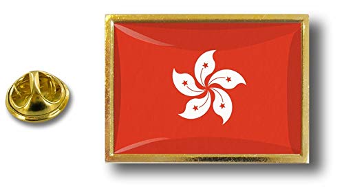 Akacha pins pin Badge pin's Metal avec Pince Papillon Drapeau Hong Kong