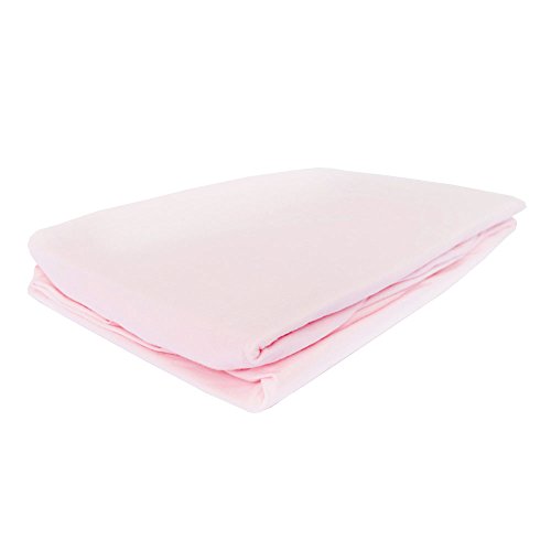Izziwotnot Jersey Interlock Fitted Cot Sheets 2 pack Pink