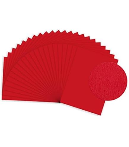 Farbiger Karton 25cm Rund - 50 Stück 230g/m² Für Bastelprojekte Und Dekoration